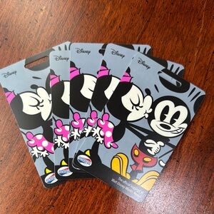 Disney Minnie Mouse Luggage Tags - Set of 4